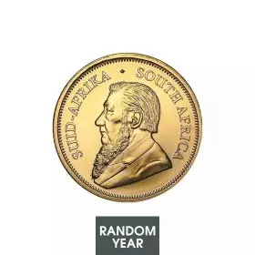 South African Krugerrand Gold Coin ¼ Oz Random Year