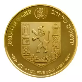 マミラ・ブルバード - エルサレムの景色 1オンス　純金  地金