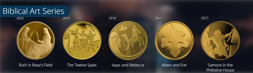 Biblical Art coin series