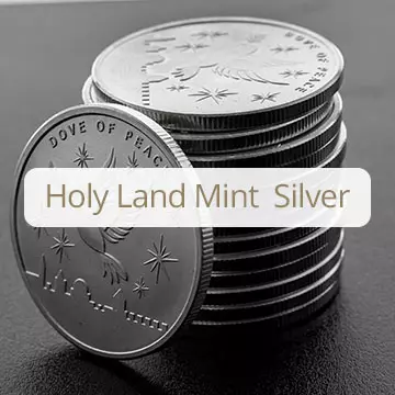 The Holy Land Mint silver bars