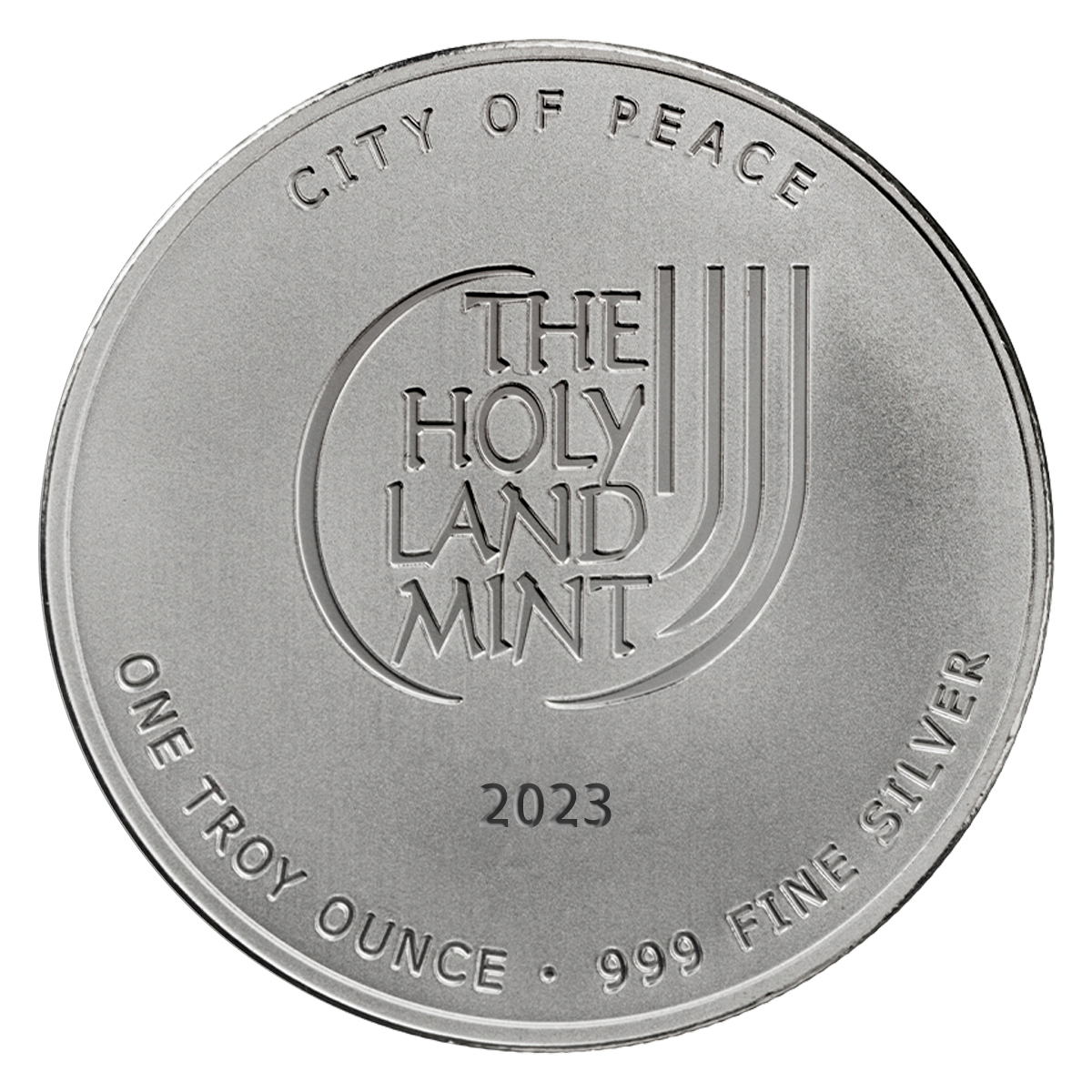 Jerusalem Silber Münze 2023 BU