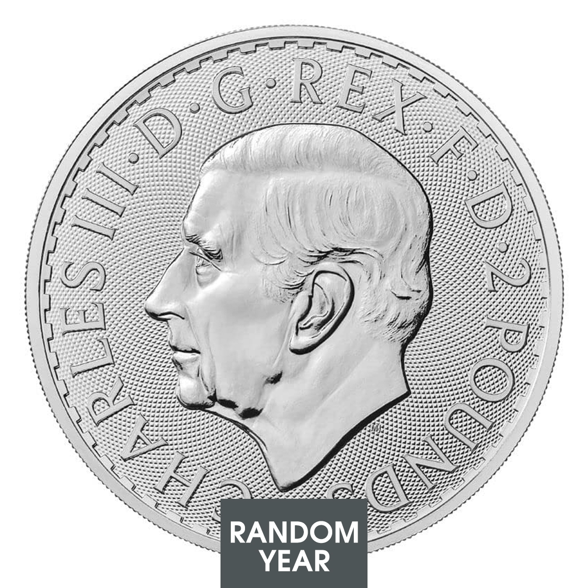 1 oz Silver Coin - Britannia King Charles