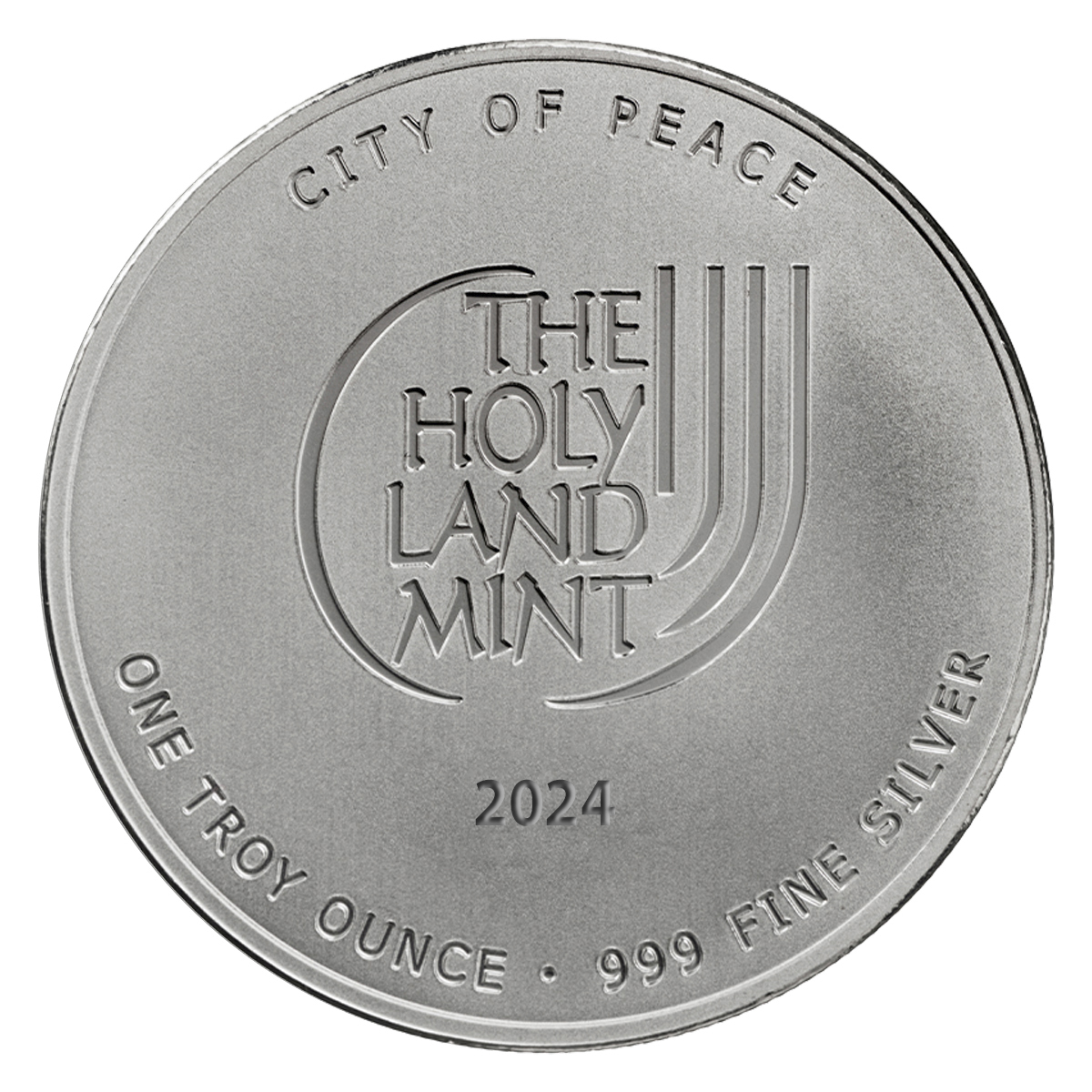 1 oz Silver Bullion - Jerusalem 2024