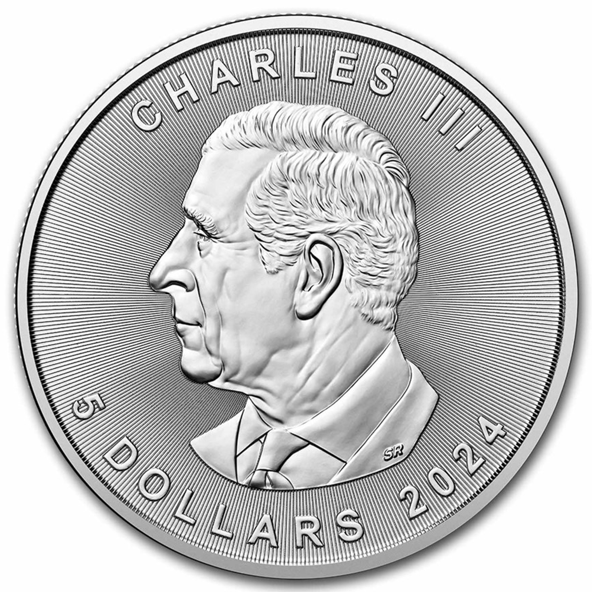 1 oz Silver Coin - Canadian Maple Leaf 2024