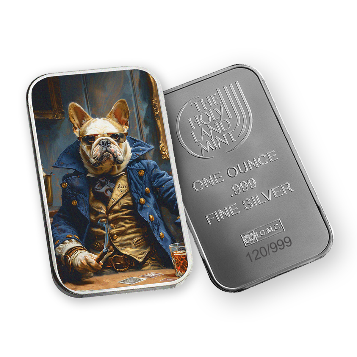 Don - Human Dogs - 1 oz Silver .999 Colorized Bar (Limited Edition)
