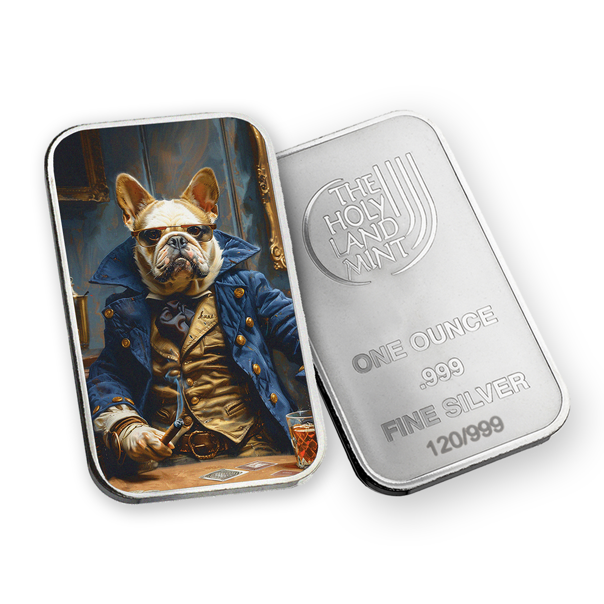 Don - Human Dogs - 1 oz Silver .999 Colorized Bar (Limited Edition)
