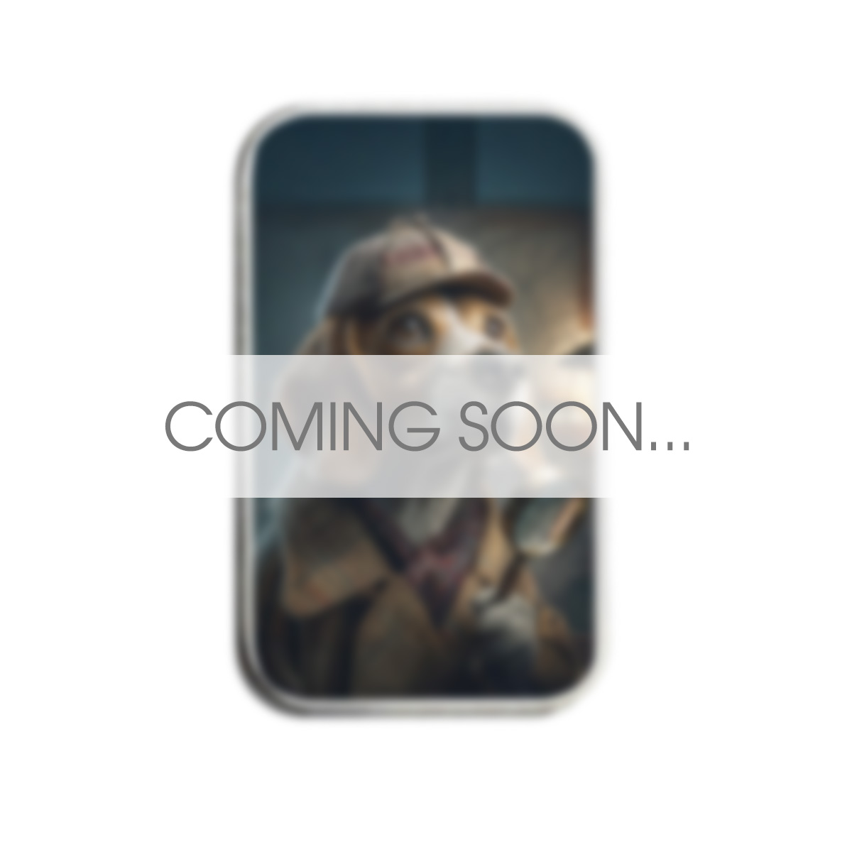 Sherlock - Human Dogs - 1 oz Silver .999 Colorized Bar (Limited Edition)