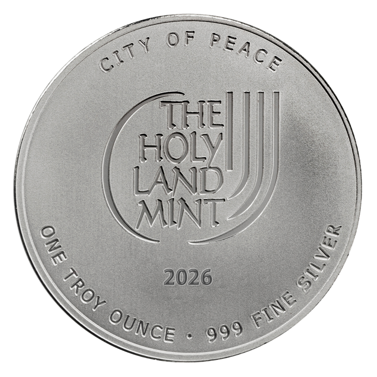 1 oz Silver Bullion - Jerusalem 2026