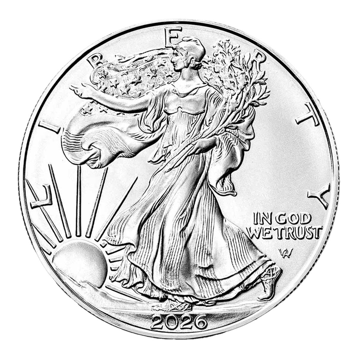 1 oz Silver Coin - American Eagle 2026