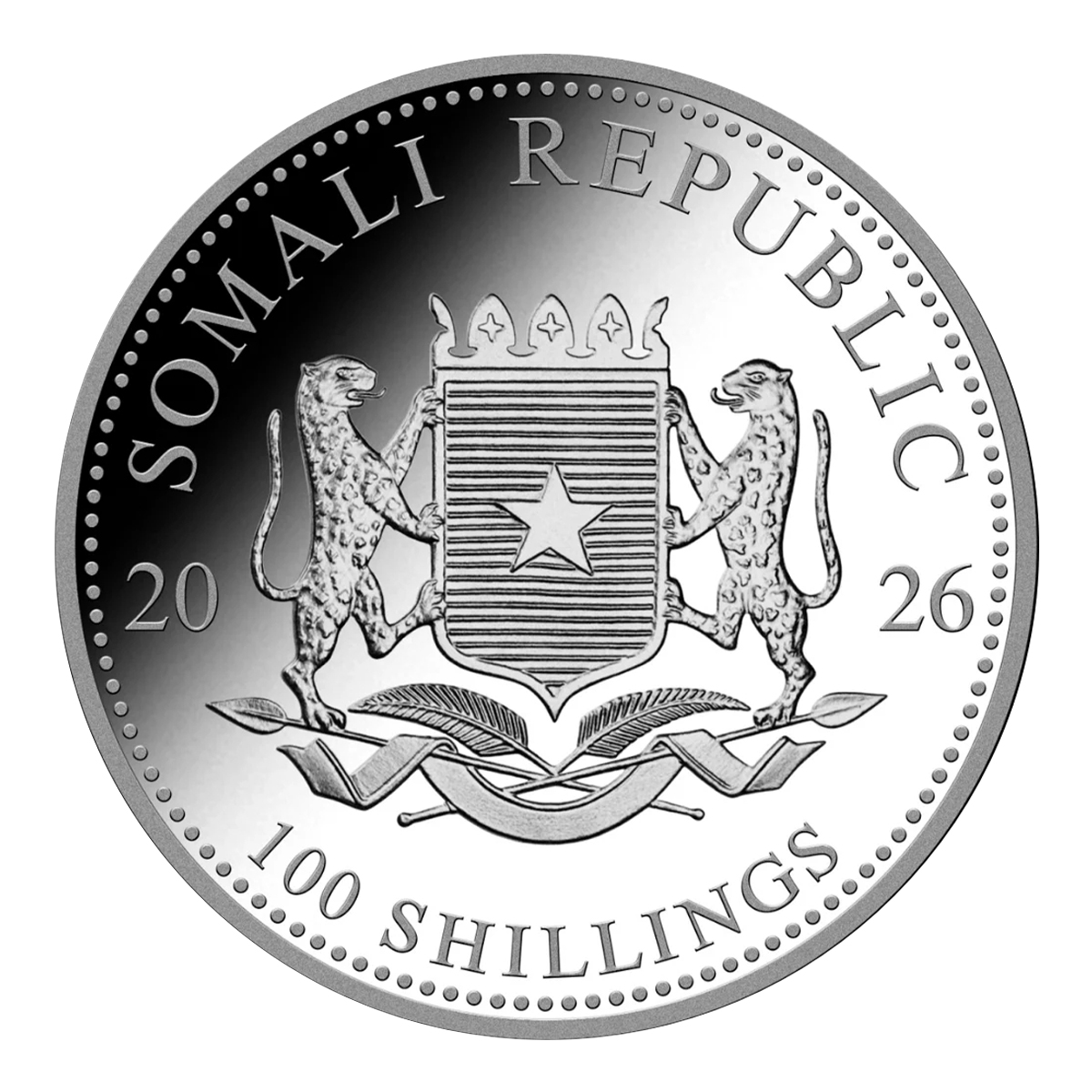 1 oz Silver Coin - Elephant 2026