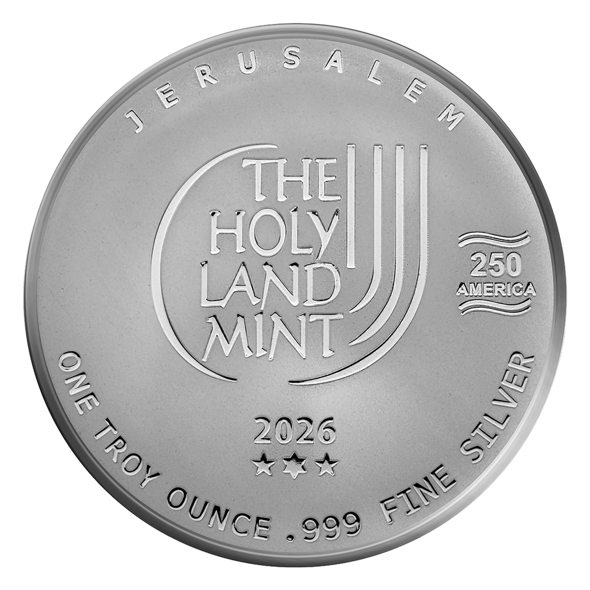 1 oz Silver Bullion - ISRAEL - USA