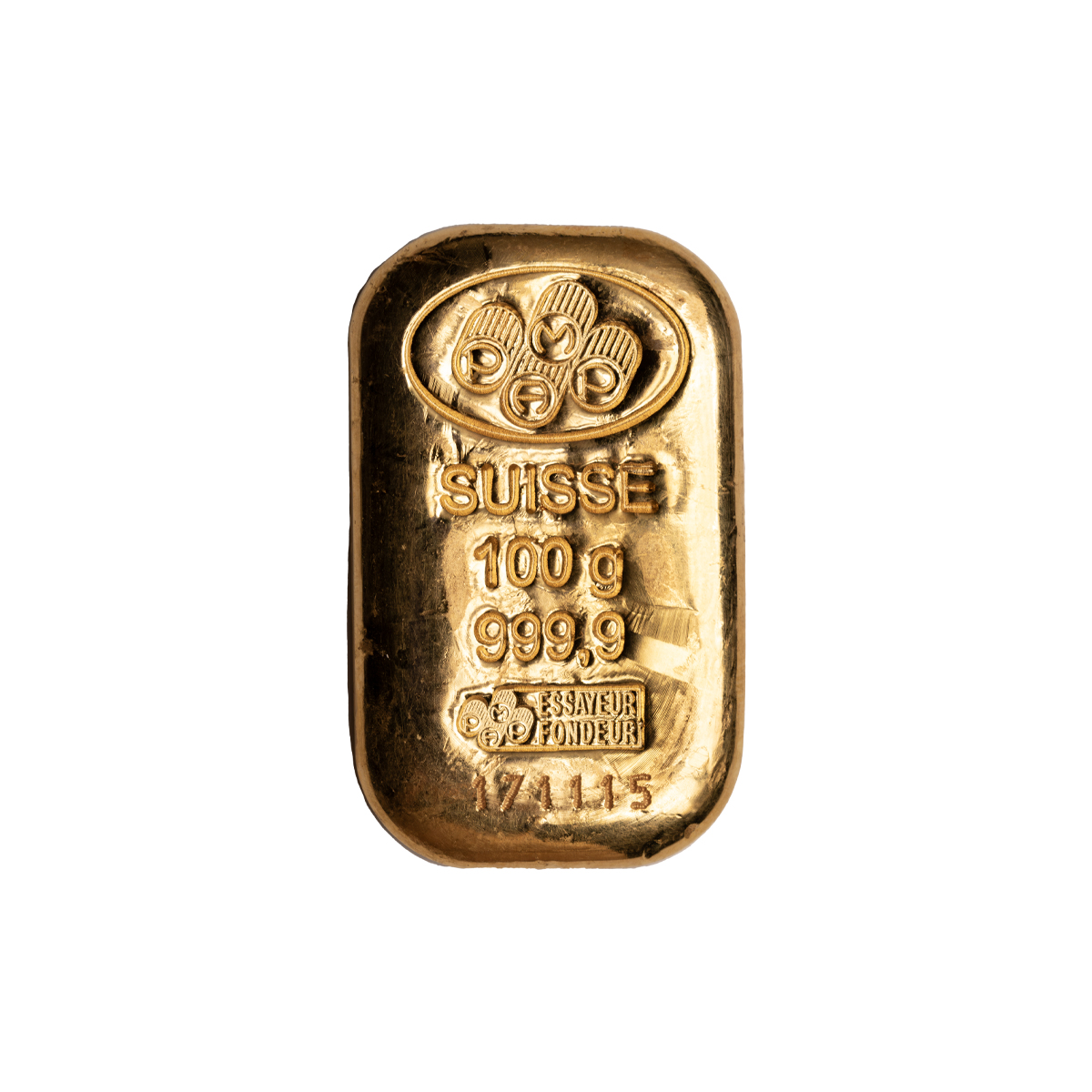 100 grams Gold Bar - Pamp Suisse