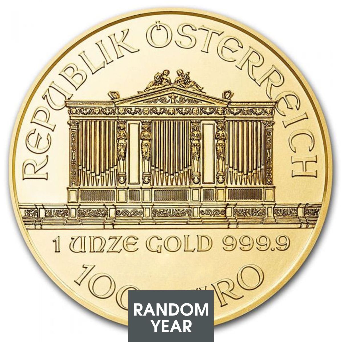 1 oz Gold Coin - Austrian Philharmonic