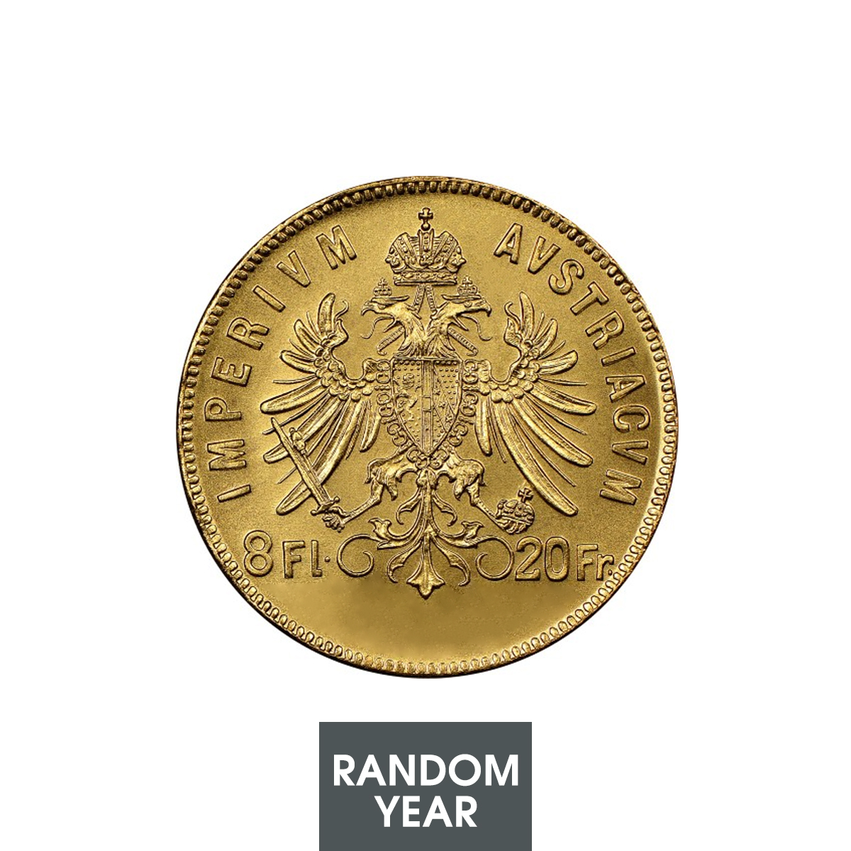 Gold Coin - 8 Florin - Austria Franz Joseph I
