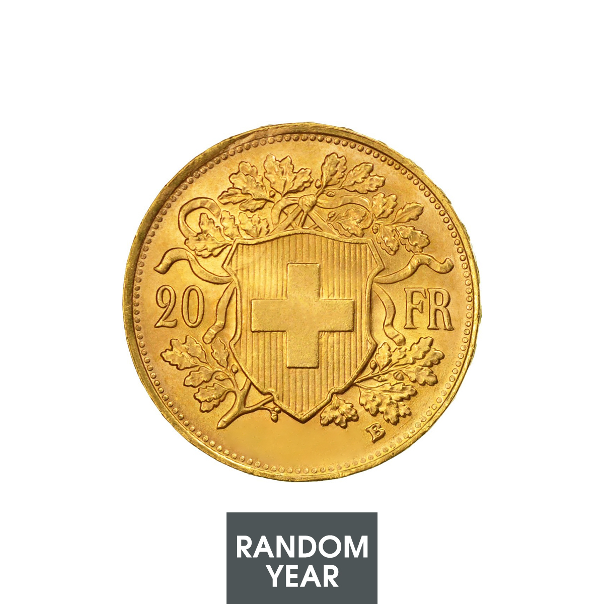 Helvetia Gold Coin - 20 Francs Swiss