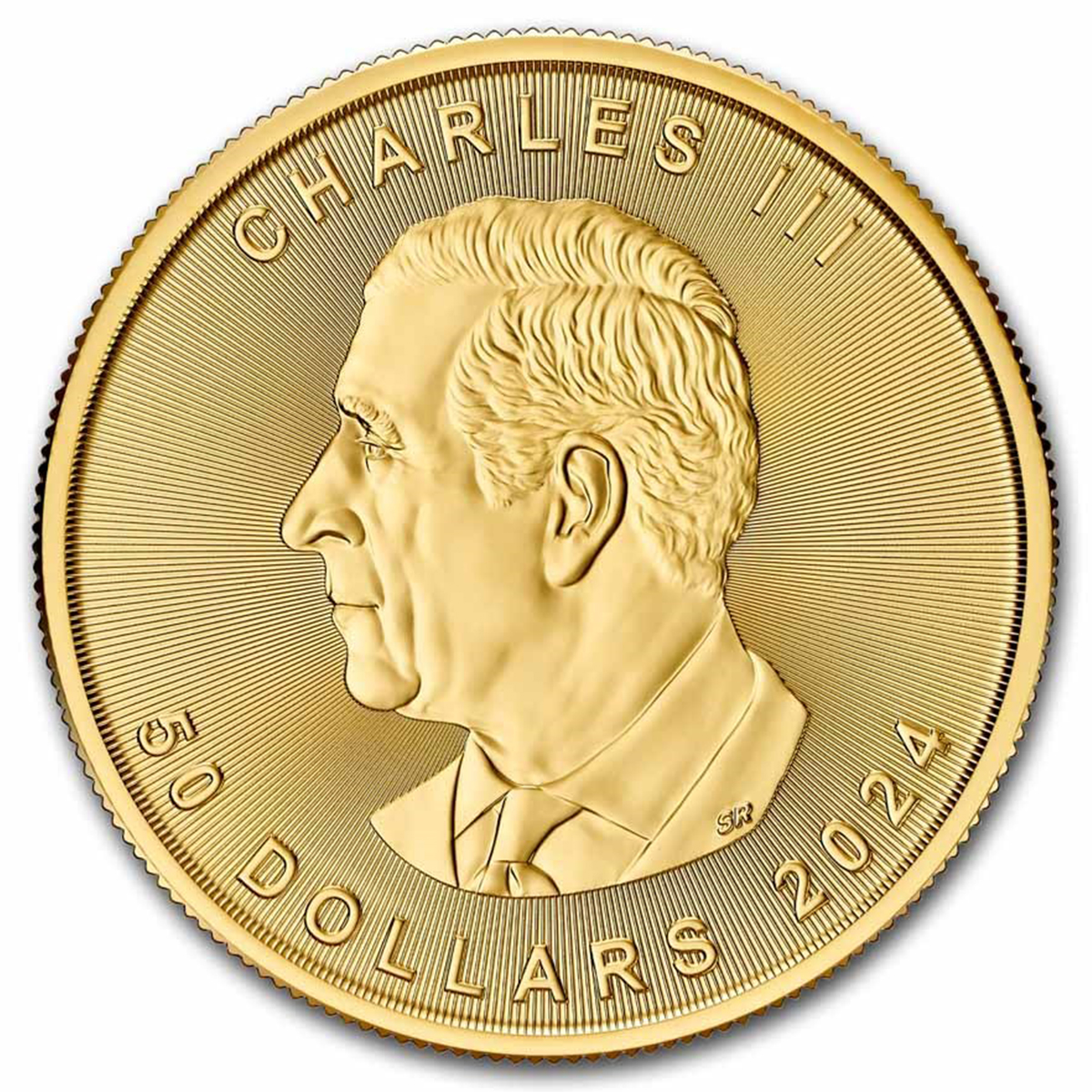 1 oz Gold Coin - Canadian Maple Leaf 2024