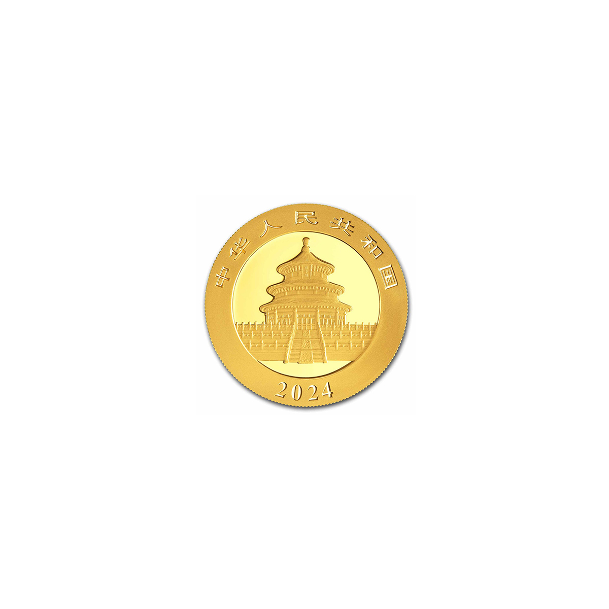 1 gram Gold Coin - Panda 2024