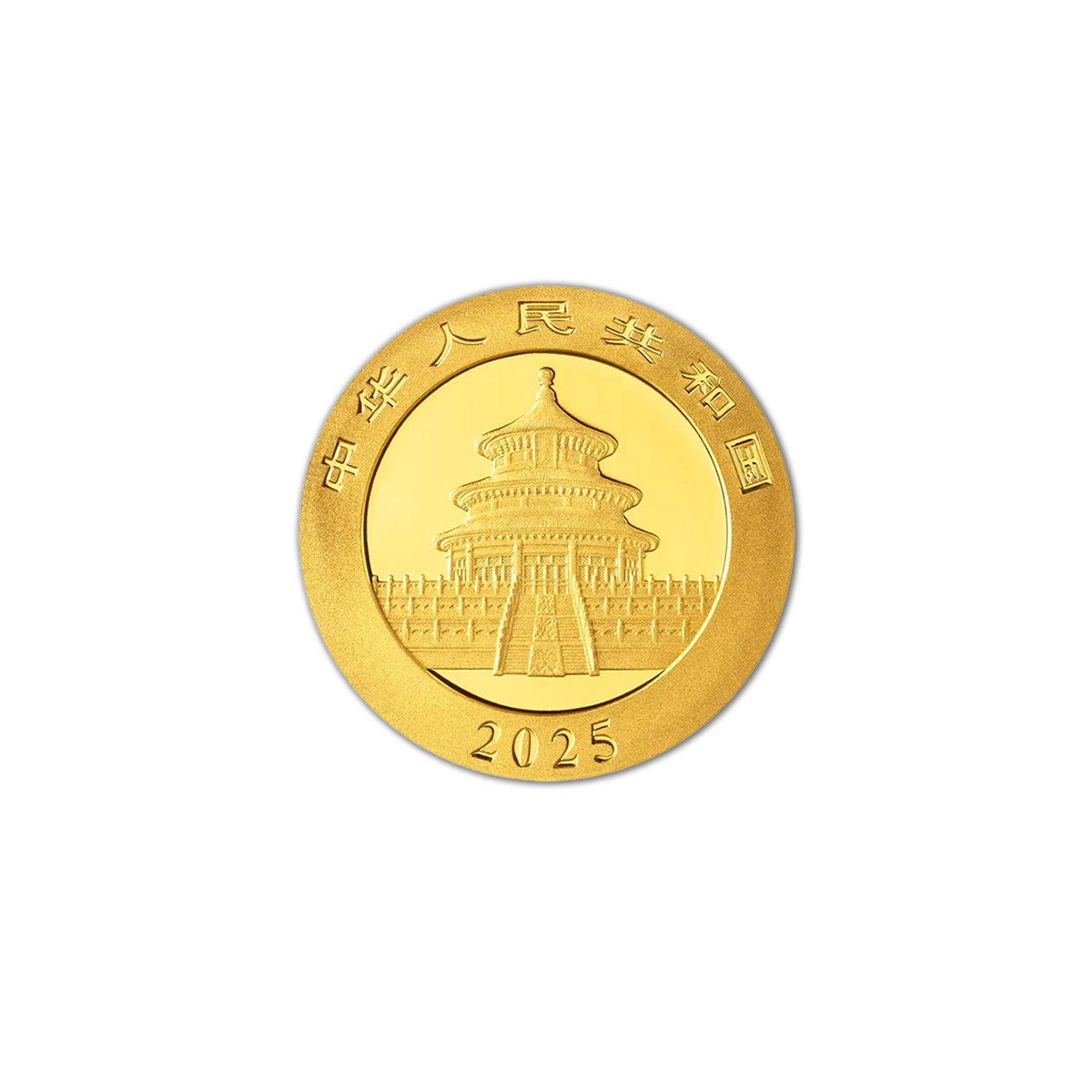 3 grams Gold Coin - Panda 2025