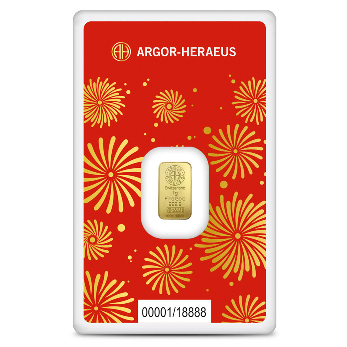 1 gram Gold Bar - Year of the Snake 2025