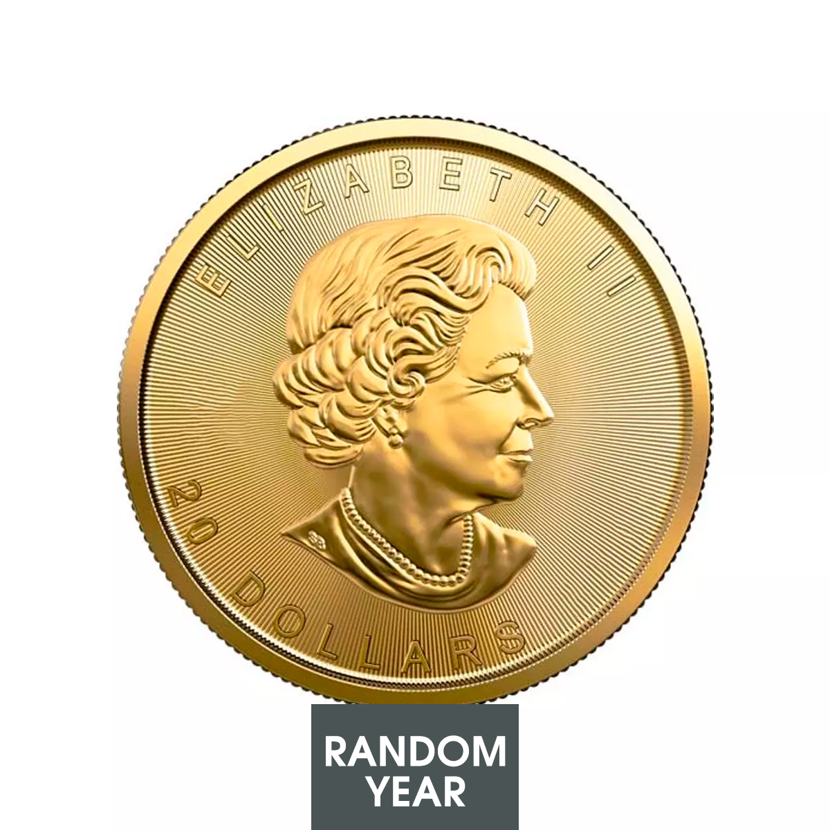 1/2 oz Gold Coin - Canadian Maple Leaf