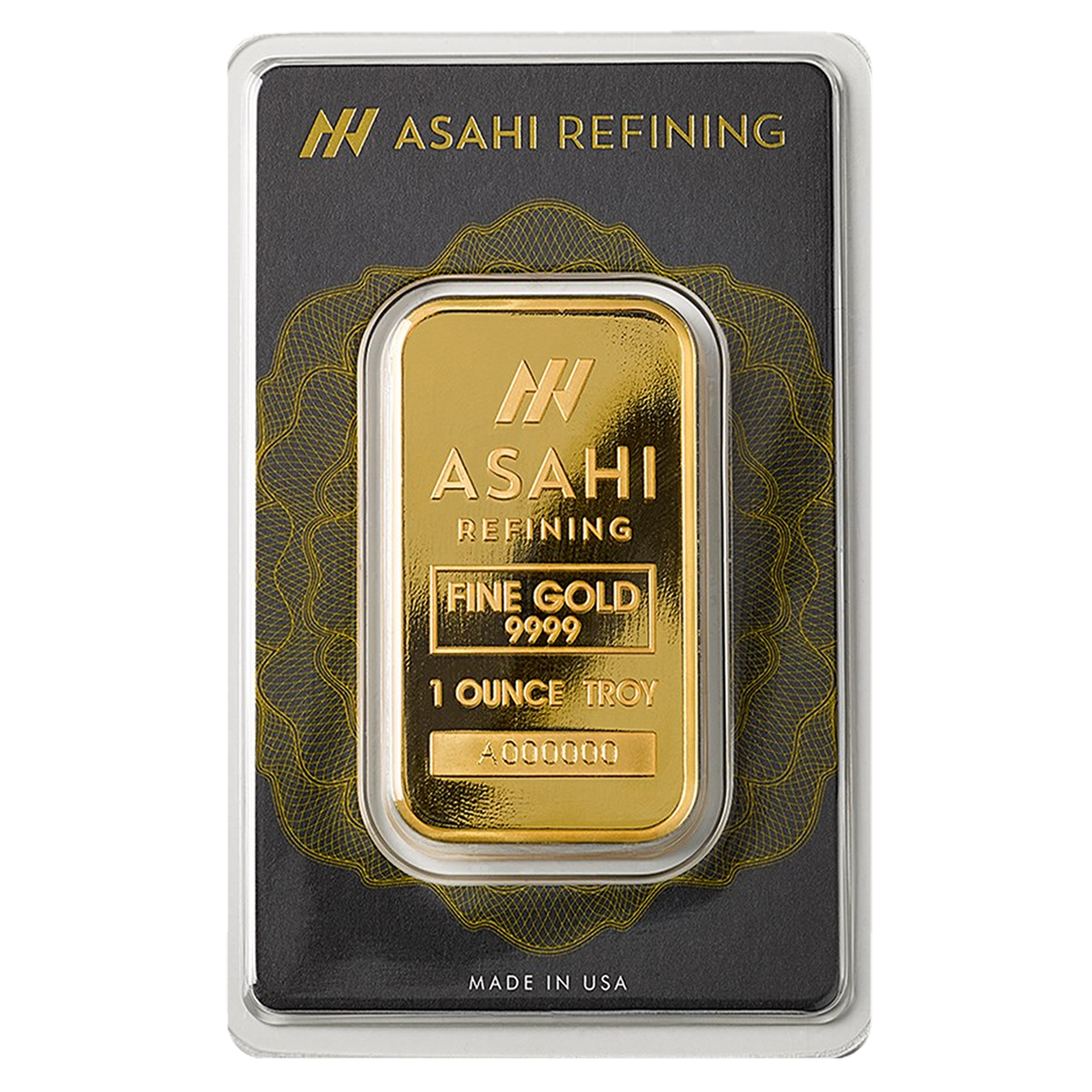 1 oz Gold Bar - ASAHI