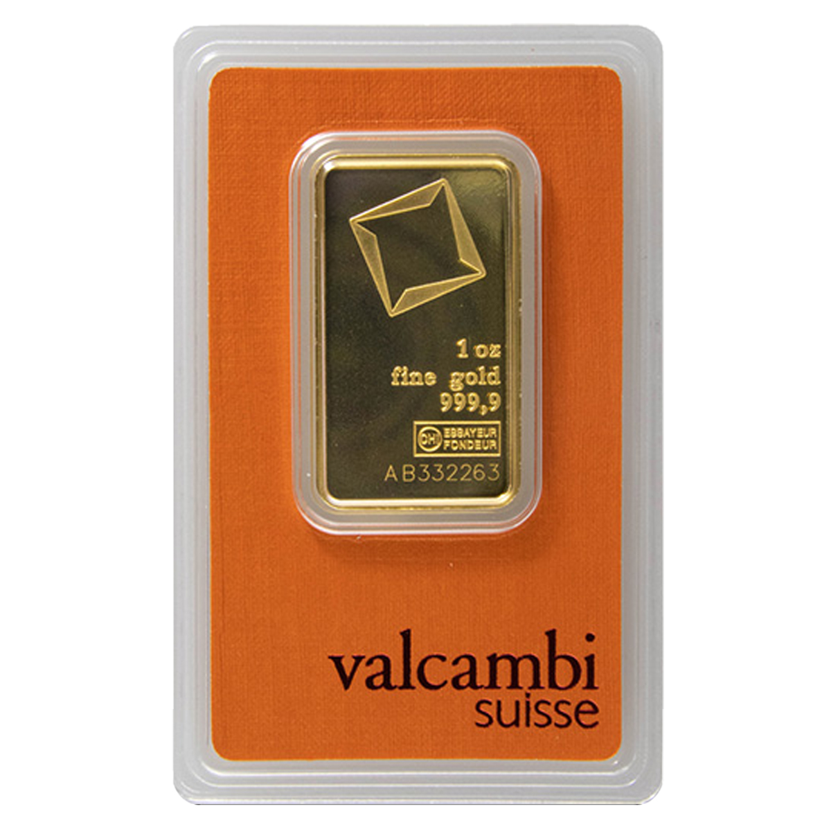 1 oz Gold Bar - VALCAMBI