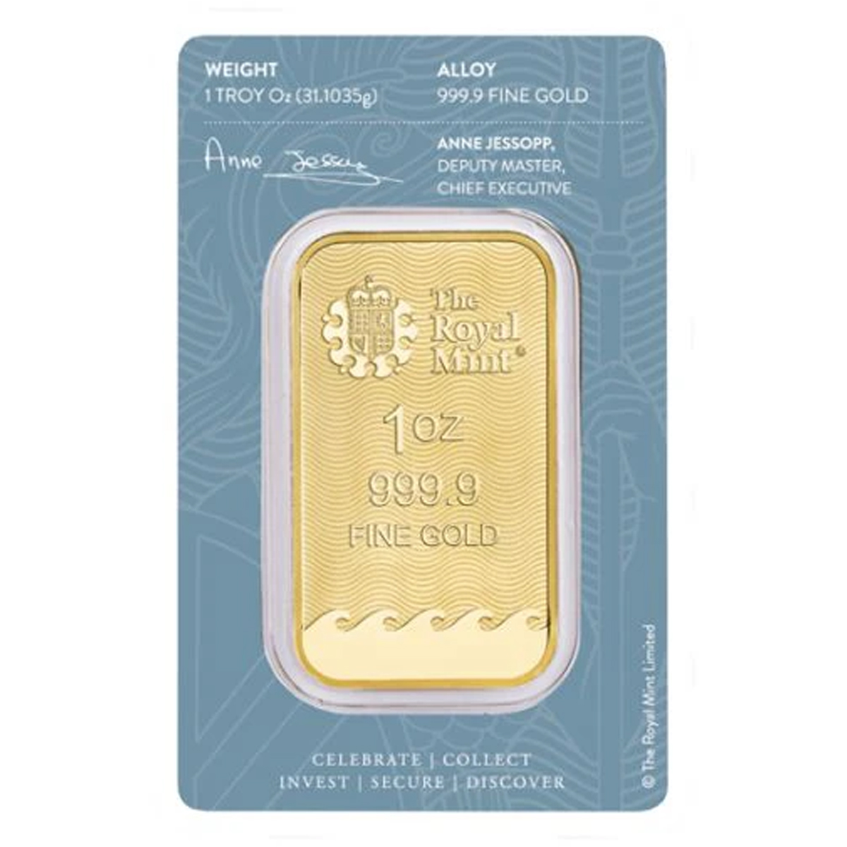 1 oz Gold Bar - Britannia