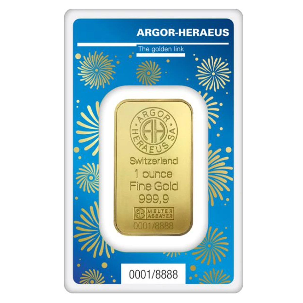 1 oz Gold Bar - Year of the Rabbit 2023