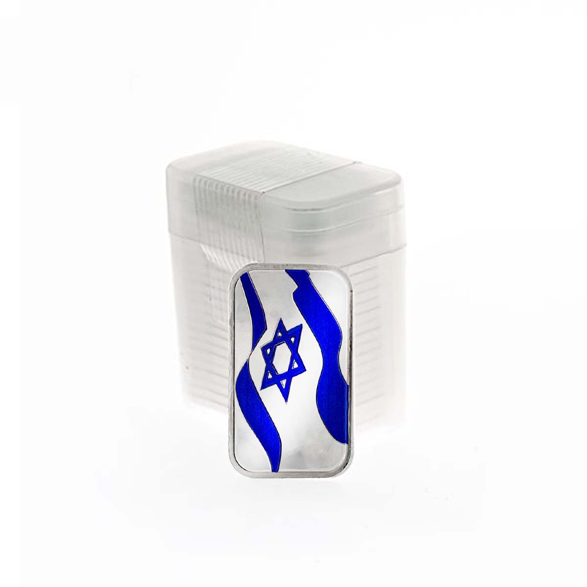 20 x 1 oz  Silver Bar - Flag of Israel
