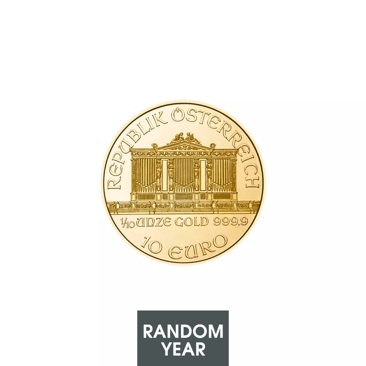 1/10 oz Gold Coin - Austrian Philharmonic