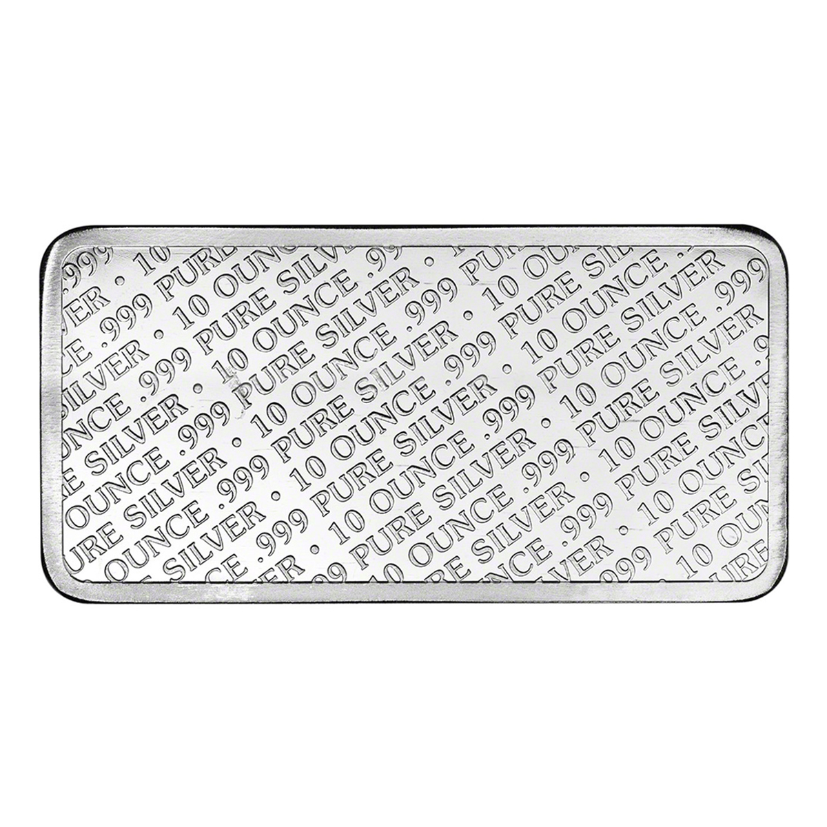 10 oz. Silver Buffalo Bar Highland Mint