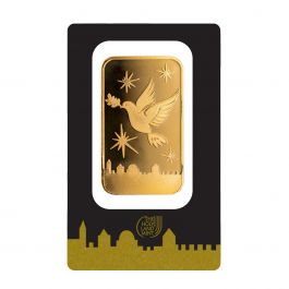 50グラム平和の鳩999.9 純金塊