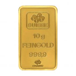 PAMP SUISSE 10.0 OZ 金バー 10 Troy Oz PAMP Suisse Gold Bars for Sale - Money Metals