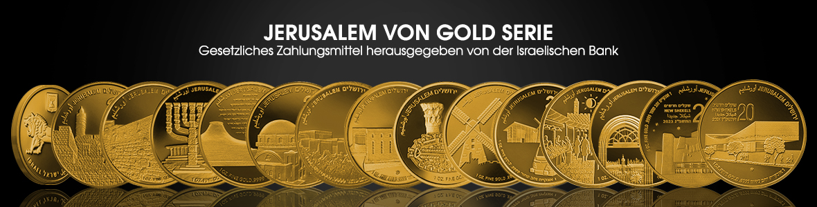 Jerusalem von Gold - Bullionserie