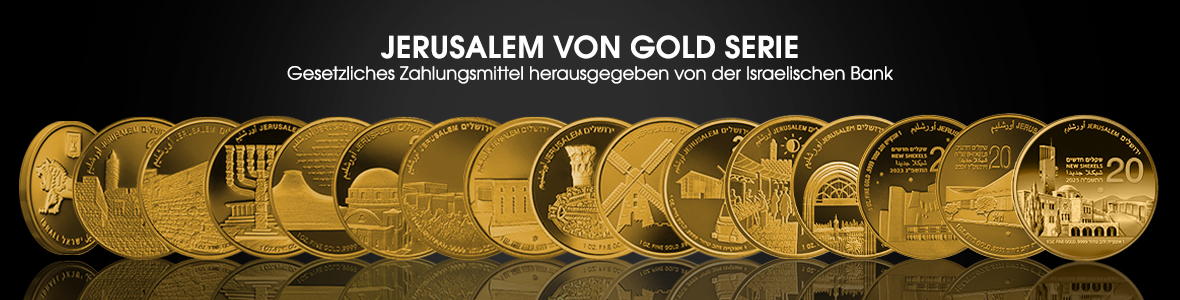 Jerusalem von Gold - Bullionserie