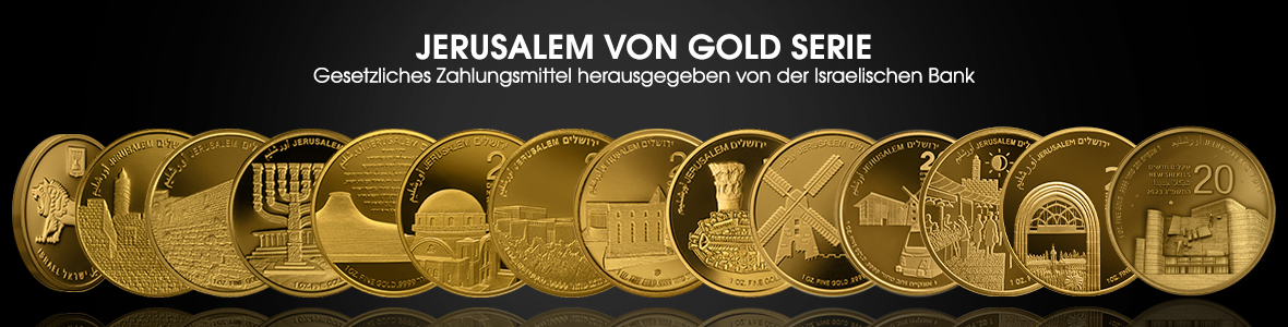 Jerusalem von Gold - Bullionserie