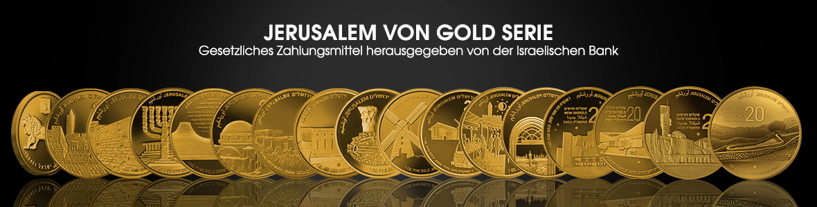 Jerusalem von Gold - Bullionserie
