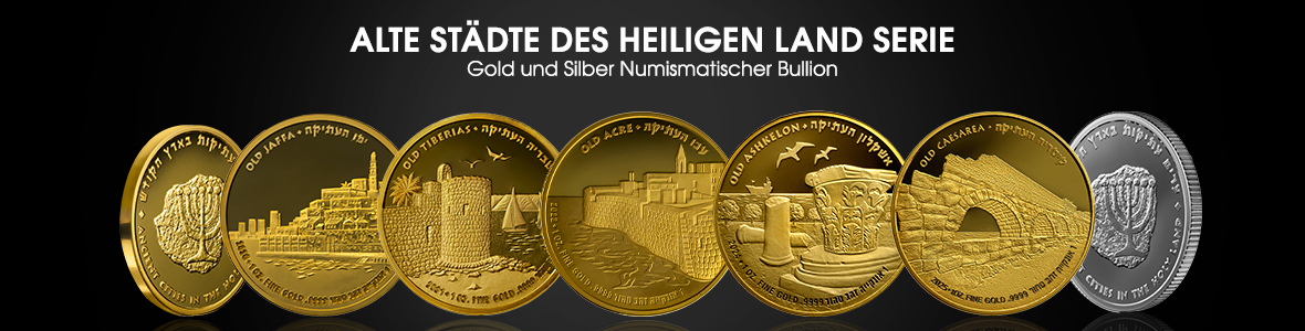 Antike Städte im Heiligen Land - Bullionserie Antike Städte im Heiligen Land - Bullionserie