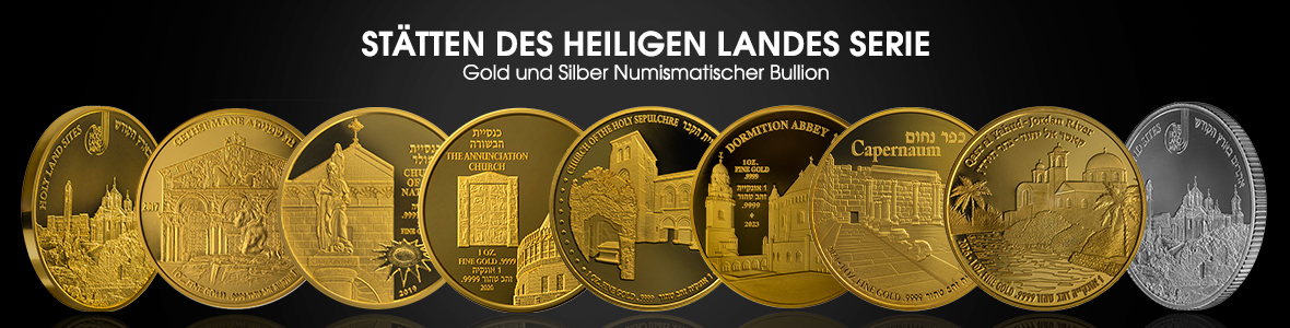 Stätten im Heiligen Land - Bullionserie