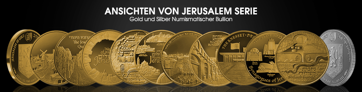 Ansichten von Jerusalem – Bullionserie