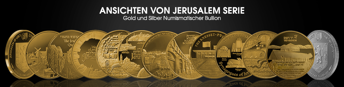 Ansichten von Jerusalem – Bullionserie