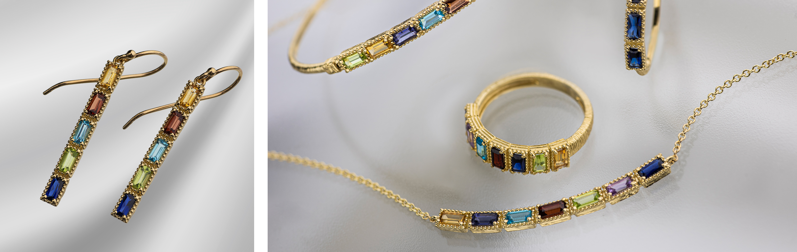 Marrakesh Collection | 14K Gold Jewelry with Natural Gemstones