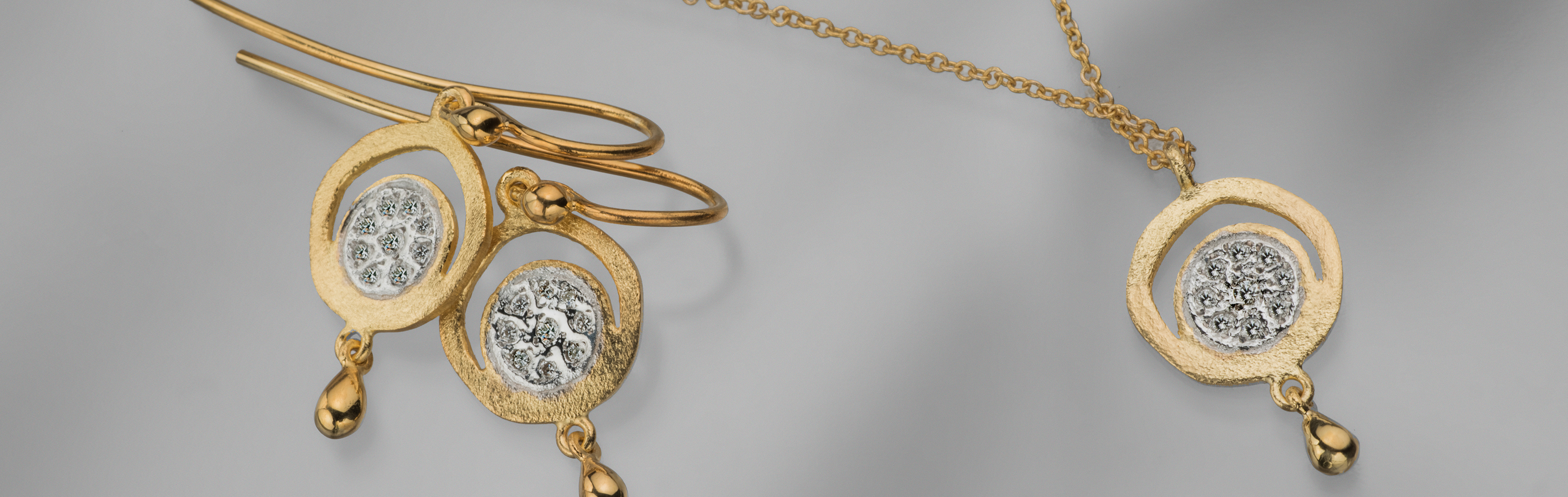 A Drop of Diamond Collection | 14K Gold and Diamond Jewelry