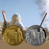 Moses and the Rock Coin
