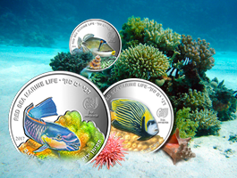 Red Sea Marine Life Coins